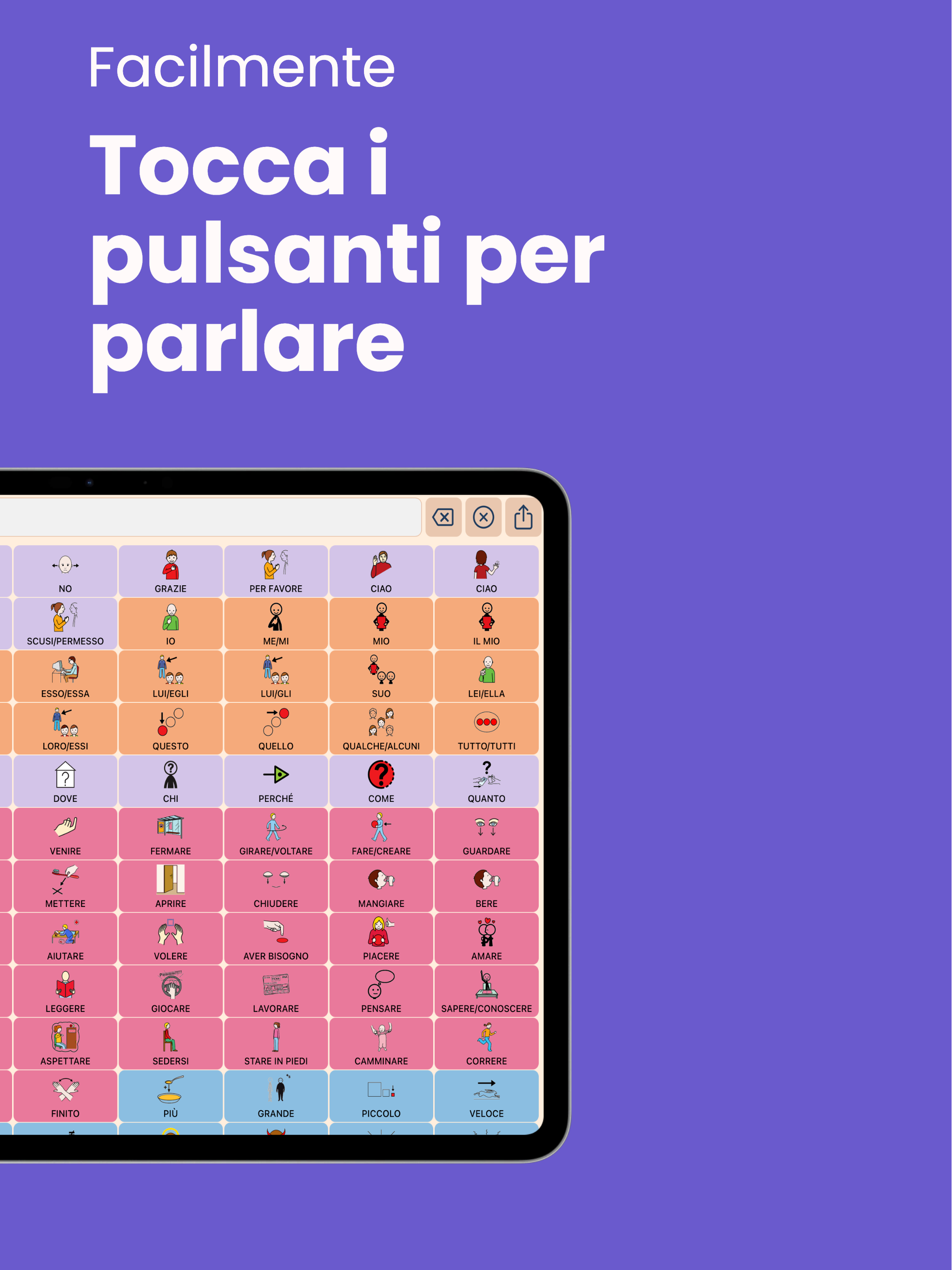 Vocabolario core & fringe organizzato